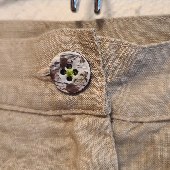 Handmade Linen Pleated Pants 25 - Picture 2 of 8